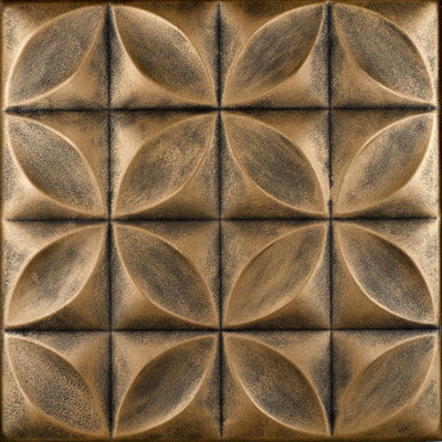 Perceptions 1.6 ft. x 1.6 ft. Polystyrene Glue-up Ceiling Tile