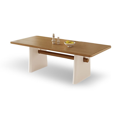 Rectangular Solid wood Butterfly Leaf Dining Table