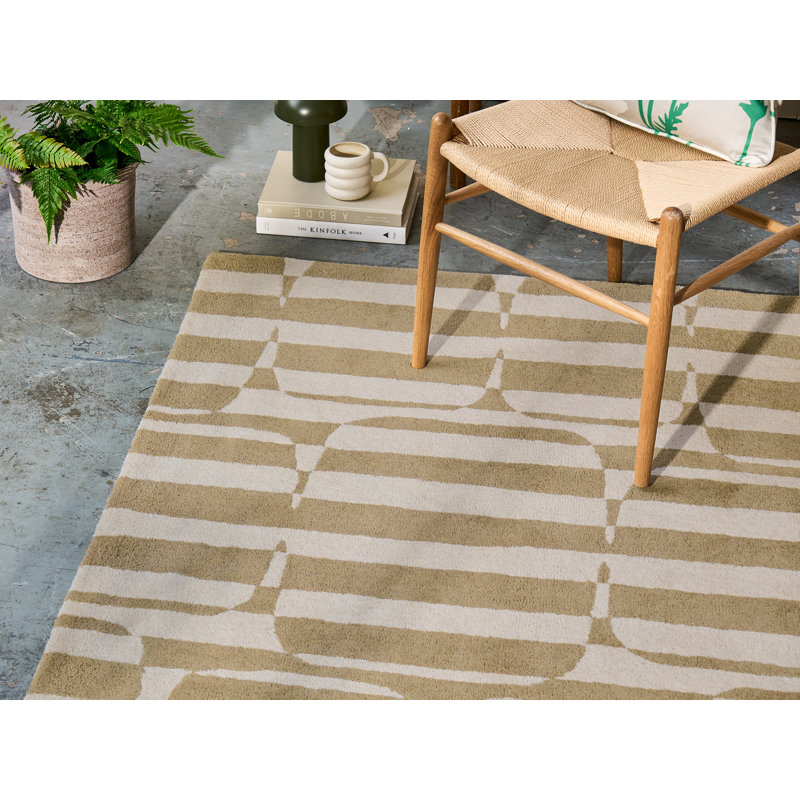 SCI Lohko Stripe Pebble 123101 160X230, Rectangle 6'7" x 9'2"