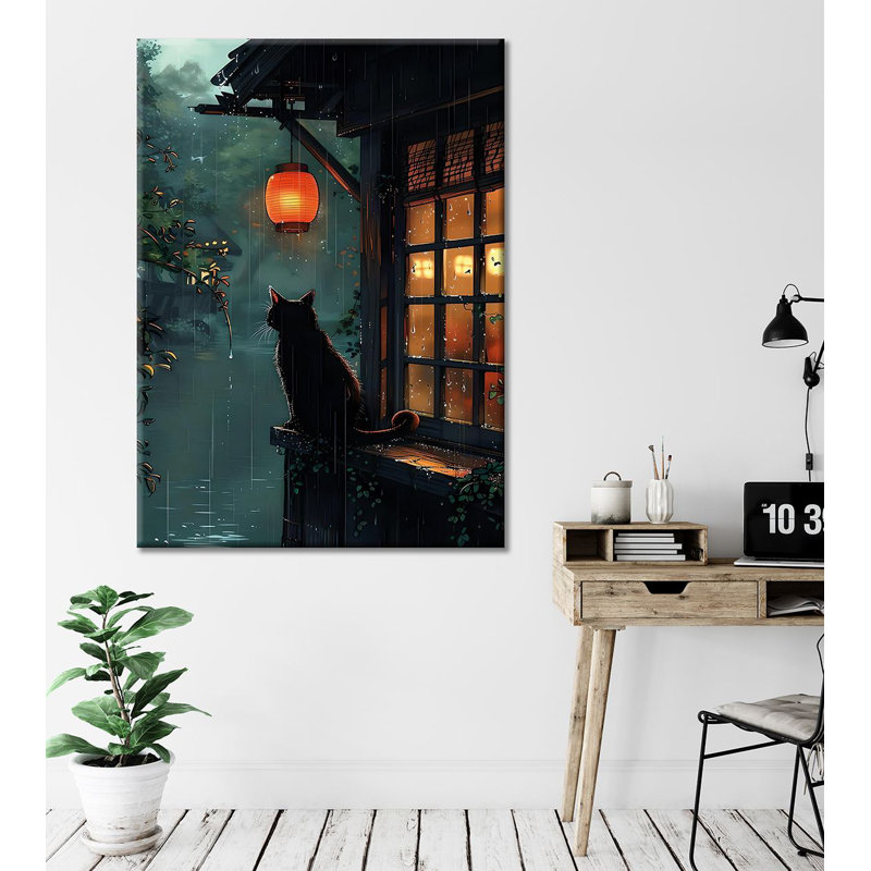 Stunning Decorative Canvas Painting, 27.6 x 39.4 inches | 50% Cotton / 50% Polyester, Digital Printing on Canvas | Sturdy 0.8 x 0.8 inches Wooden Frame, Perfect for Living Room or Office Décor, Eye-Catching Wall Art