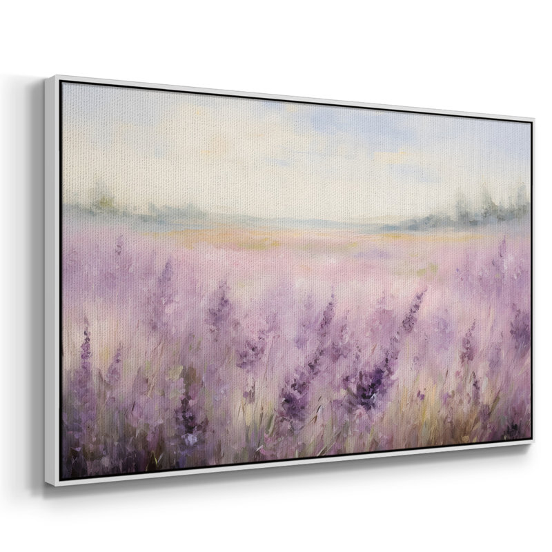 "Vintage Landscape - DLLXVII" sur toile, H 27 po x l 41 po, Blanc