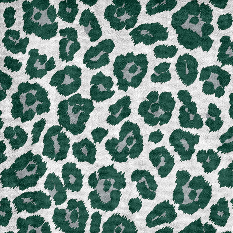 Lucida Bath Towel, Polyester/Cotton Blend, White/Gray/Hunter Green