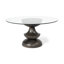 Dorothea Round Glass Dining Table