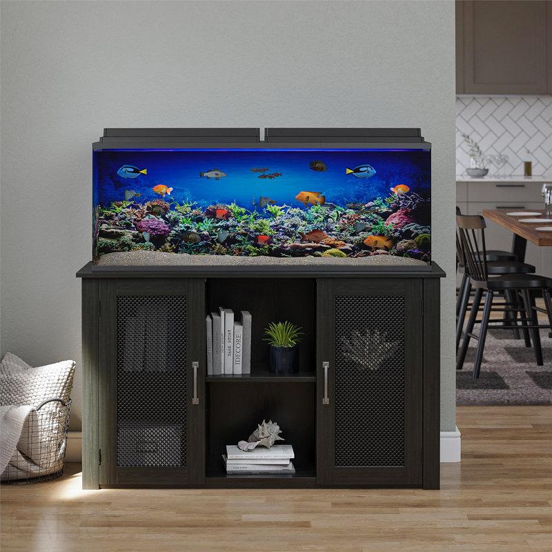 Support pour aquarium ou terrarium 55 gallons pour animaux