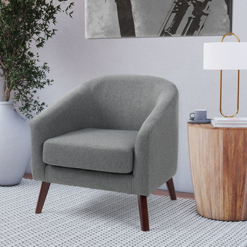 Fauteuil de baignoire Elwood, Polyester gris