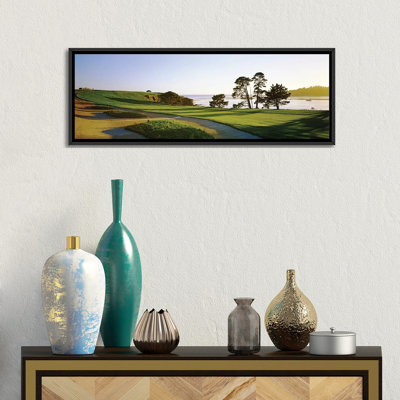 Pebble Beach Golf Course 4, Pebble Beach, Monterey County, California, USA by Panoramic Images - Unframed Photograph on Canvas