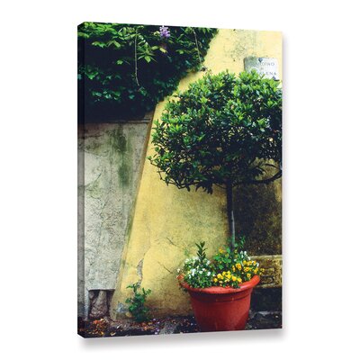 Giardino di Boboli Wall by Kathy Yates - Photograph Print on Canvas -  Winston Porter, 768FE18BB59F4055AAB8E3F56ECE2778