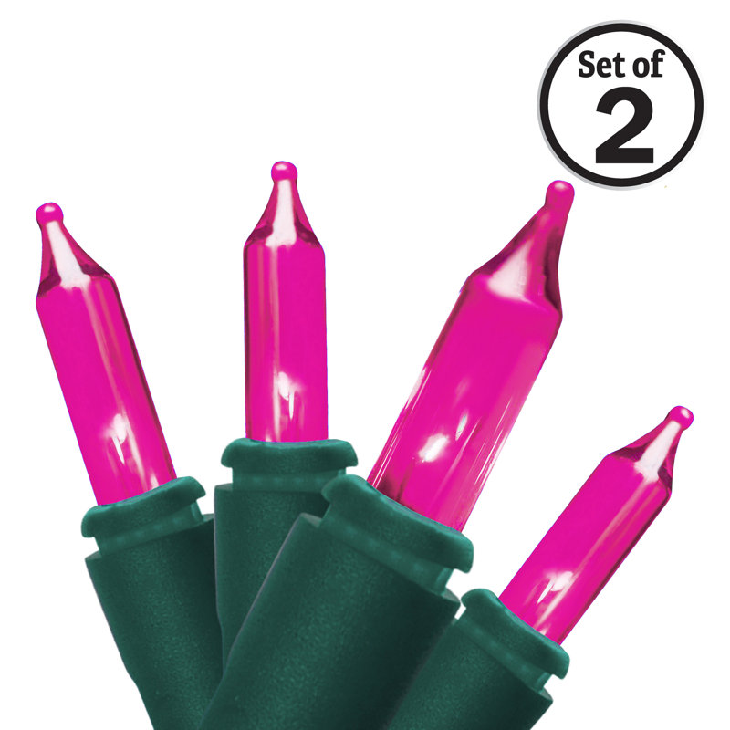 12.2'' String Lights, Pink