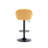 Swivel Upholstered Adjustable Height Counter Stool-1435268187