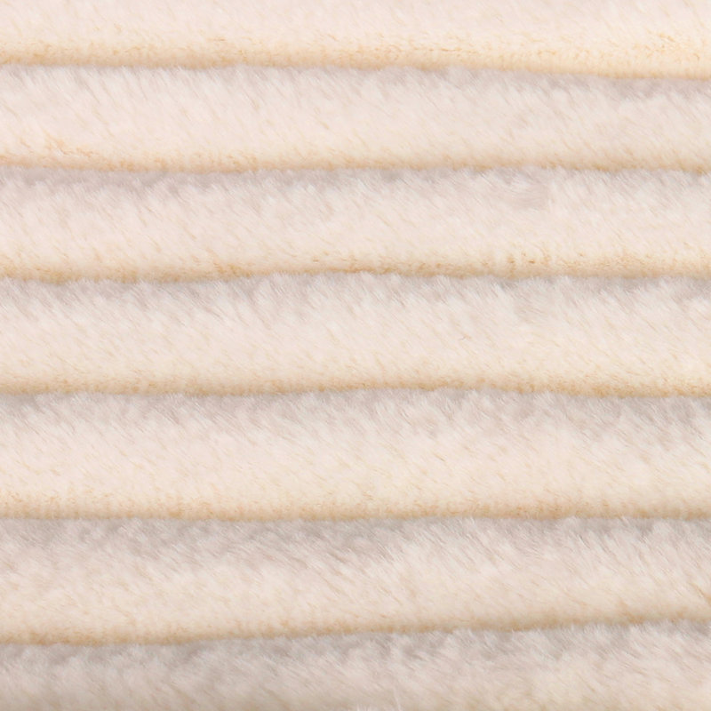 Throw Blanket, Beige, 51" W x 63" L