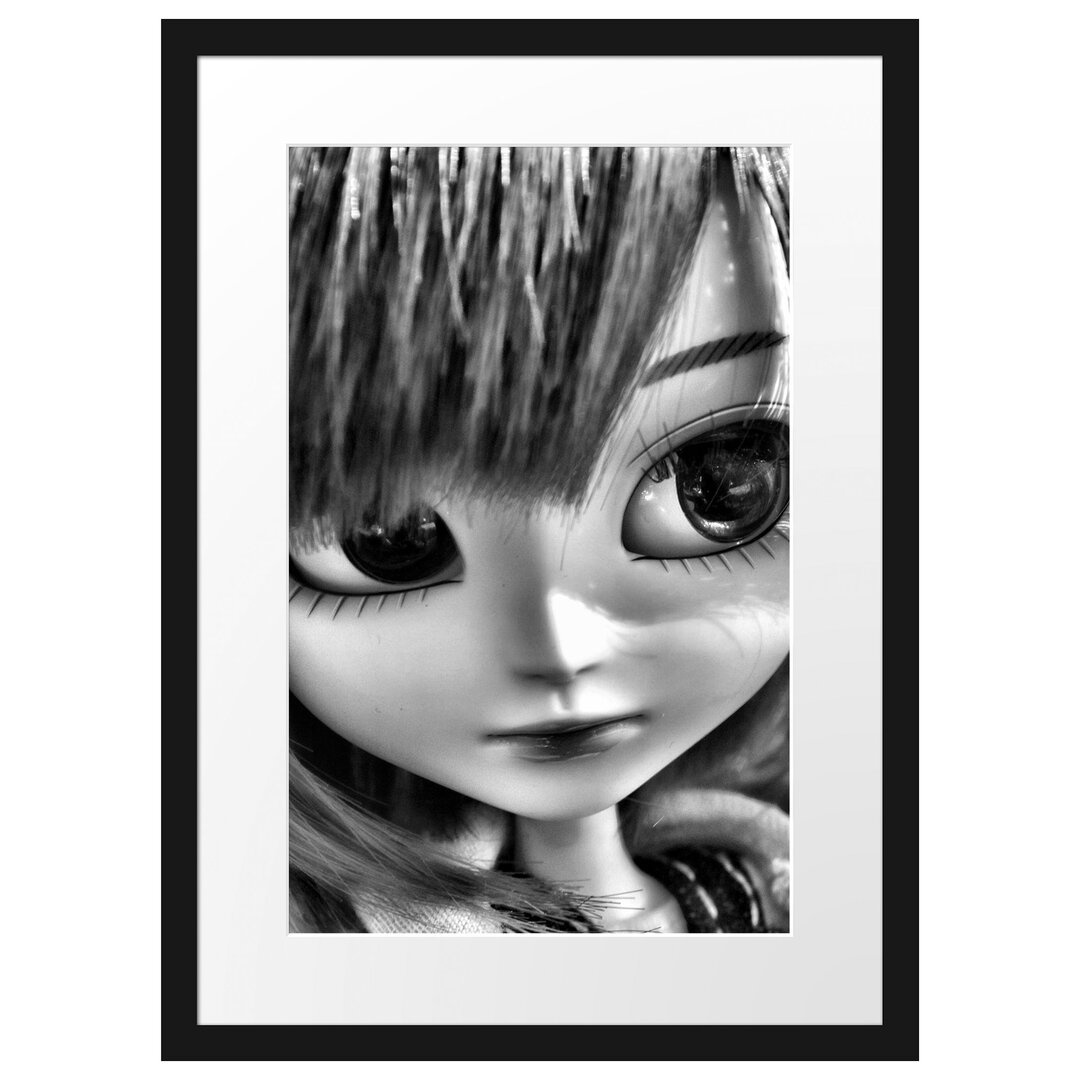 Gerahmter Kunstdruck Pullip Doll in Summer Meadow