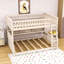 Lit superposé convertible en bois avec tablettes de rangement-2126133619-2126133620
