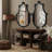 Wood Wall Mirror (set Of 2)-105356376