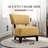 2-Pieces Subtle Abstract Textured Fabric Accent Chair-123044703