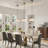 1-Light Dome Ribbed Glass Texture Pendant Light-130737680