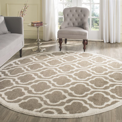 Ammundsen Geometric Beige Area Rug