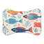 Tapis d'alimentation en forme d'os 1 pièce Gentle Waters