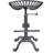 Dicle Swivel Adjustable Height Counter Stool with Metal Frame-1452283053