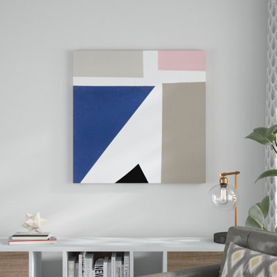 Blocks I by Alicia Ludwig - Wrapped Canvas Painting