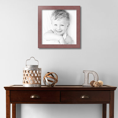 Pink Wood Picture Frame