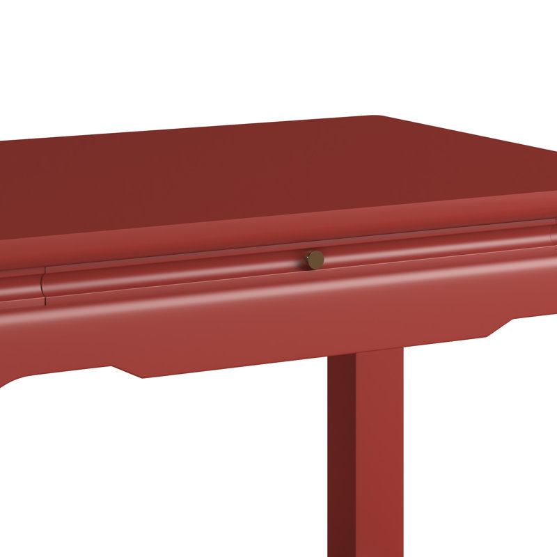 Eave Bedside Table, Red