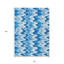 Tapis intérieur lavable abstrait 10 pi x 14 pi ivoire