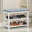 Entryway 3 Tier Wood Shoe Bench, Shoe Rack, Entryway Furniture-97414022