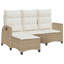  Canapé inclinable avec accoudoirs réglables PE-1568614149