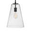 Luminaire suspendu conique à 1 lumière Evanne-60647205