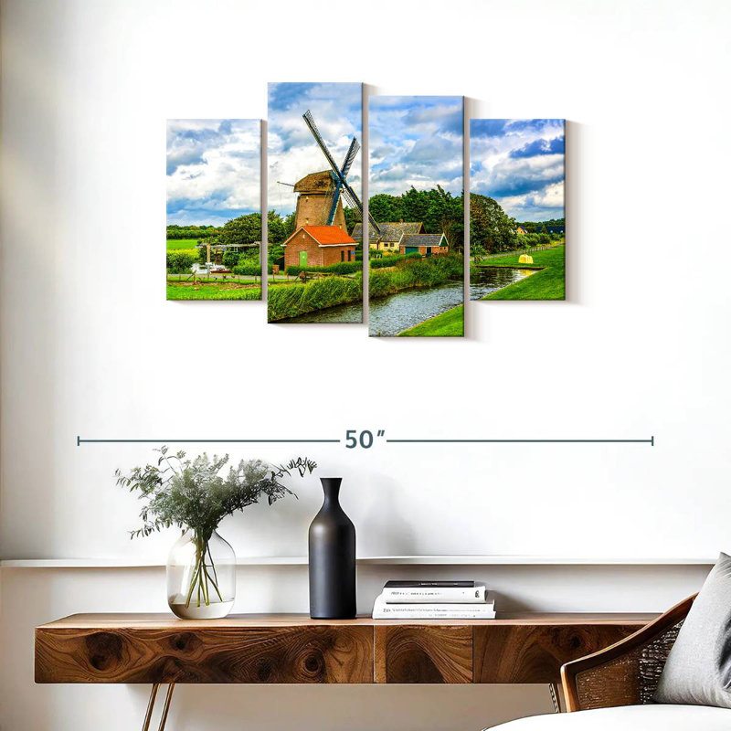 Alvord Dutch Windmill Farm, 22" H x 36" W