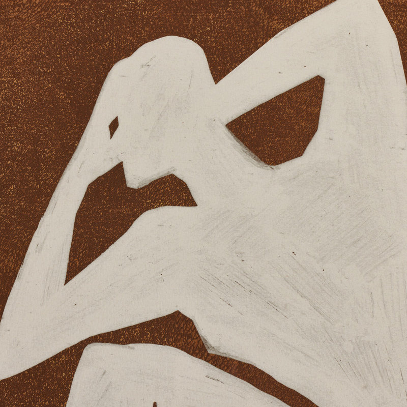 Ponder II Print by Coup D'Esprit, 40" H x 30" W x 2.5" D