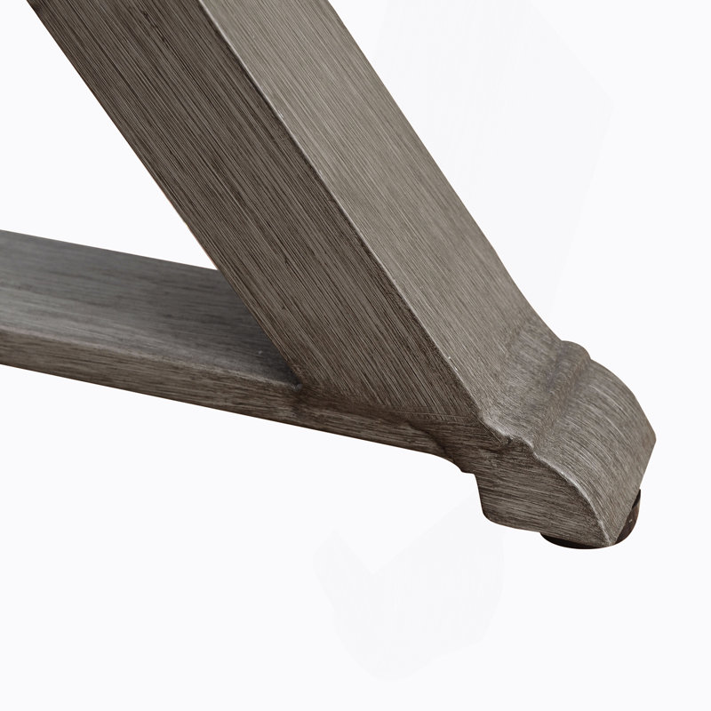 Banc de salle à manger d'extérieur moderne en aluminium