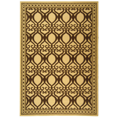 Claudis Performance Geometric Indoor/Outdoor Area Rug