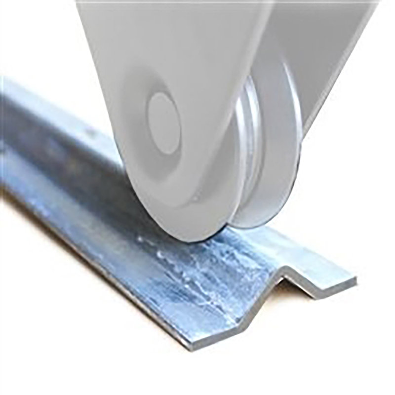 Rail en aluminium inversé avec rails en V de 18 pi