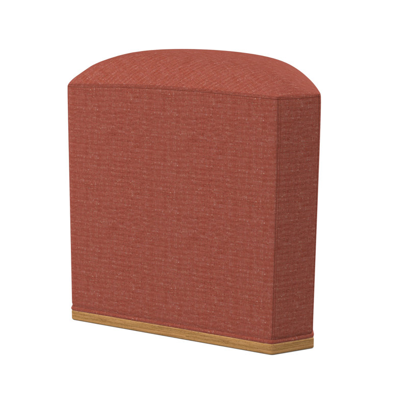 Quinn Novelty Ottoman, Libby Linen, Amber