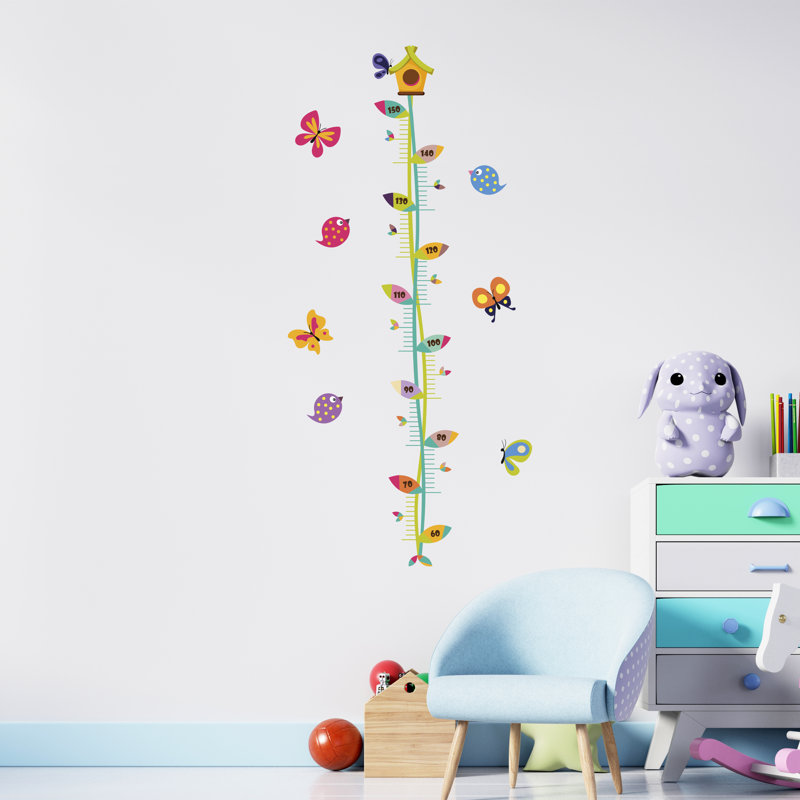 Non-Wall Damaging Growth Chart Decal