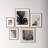 Capullo Wood Picture Frame - Set of 5 with Mat-69944198