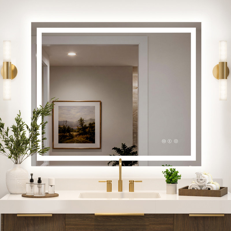 Rectangle Wall Mirror, 48 po x 40 po