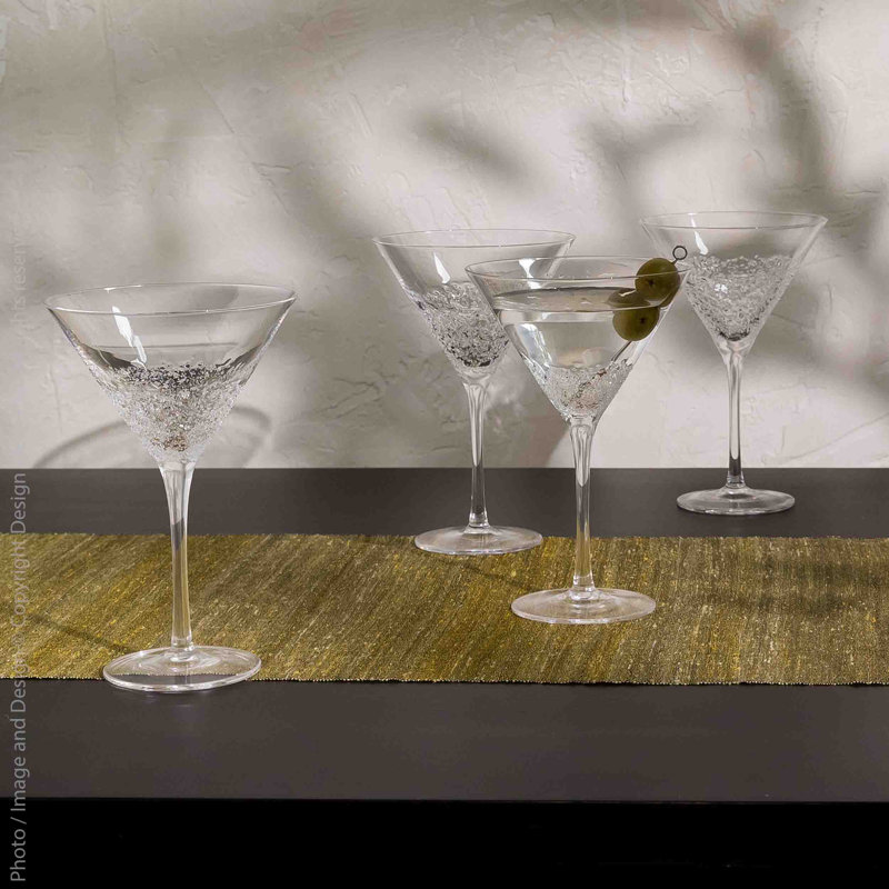 Ensemble de 4 verres à martini Nuuk