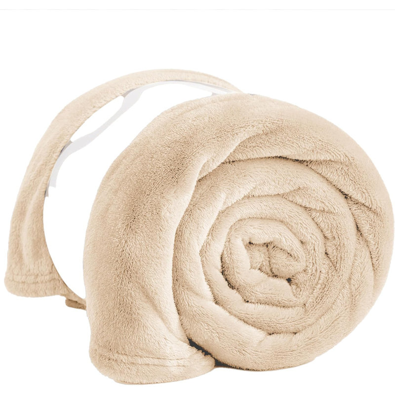 Prime Linens Weighted Throw Blanket, Cream, King