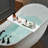 Acrylic Bathtub Tray Shelf