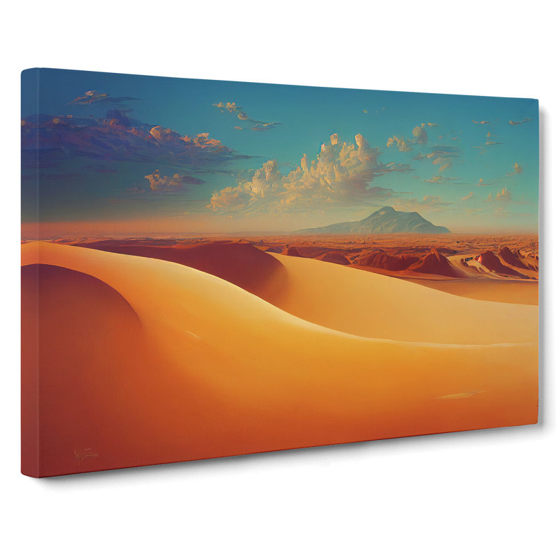 King Desert - Wrapped Canvas, 50cm H x 76cm W x 3cm D