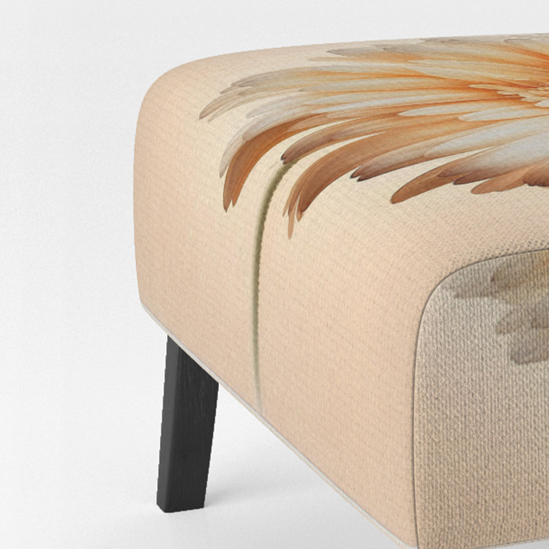 Fauteuil de chambre en velours de 21 po de largeur