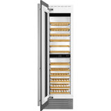 24" Wine Column, 2 Temperature Zones, Dual Evaporators, Inverter Compressor, 78-Bottle Capacity, TFT Touch Display