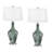 Glass USB Table Lamp