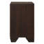 Ensemble de chambre à coucher 3 pièces Brennan Dark Cocoa Eastern King avec lit à panneaux et deux tables de chevet