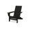 Chaise Adirondack pliante en polyéthylène haute densité 28,7 po