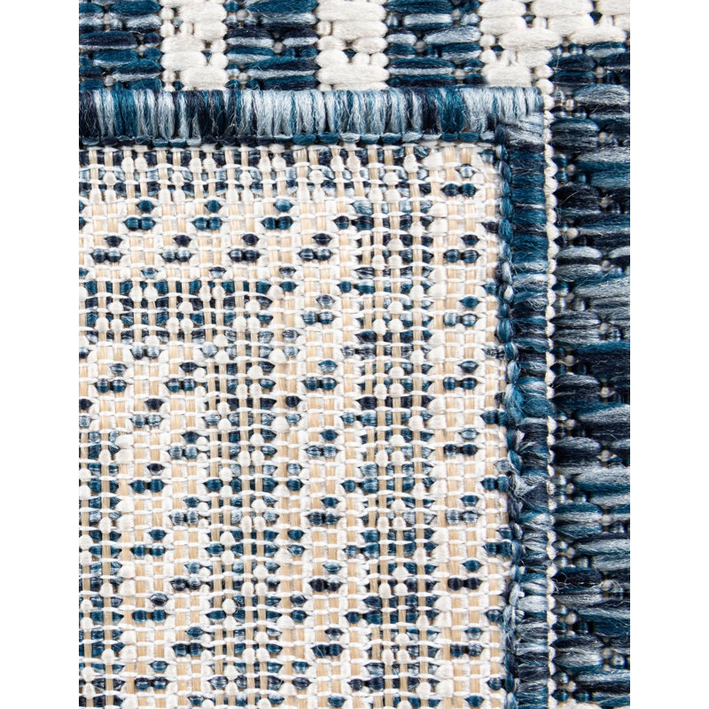 Forte Hower Indoor/Outdoor Area Rug, Rectangle 7'10" x 10'