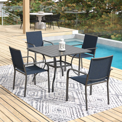 Square Outdoor Dining Set