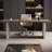 Nut-brown+Beige Rectangular Manufactured Wood desk-2059656875
